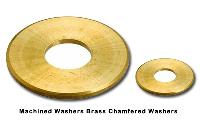 Machined Washers Brass Chamfered Washers